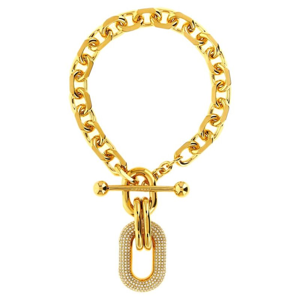 Paco Rabanne Women Necklace With Crystal Pendant